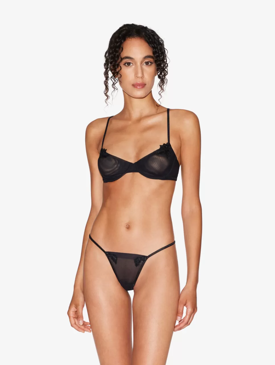 Fashion Perizoma Con Tulle Stretch Perizomi & tanga | Shapewear