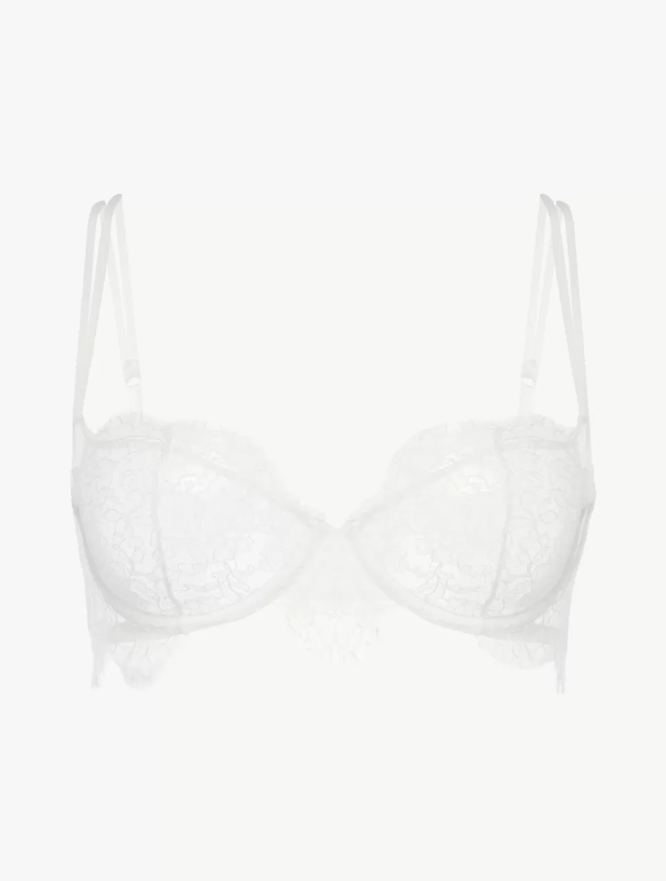 Cheap Reggiseno A Balconcino Con Pizzo Color Natural Balconcino | Con ferretto