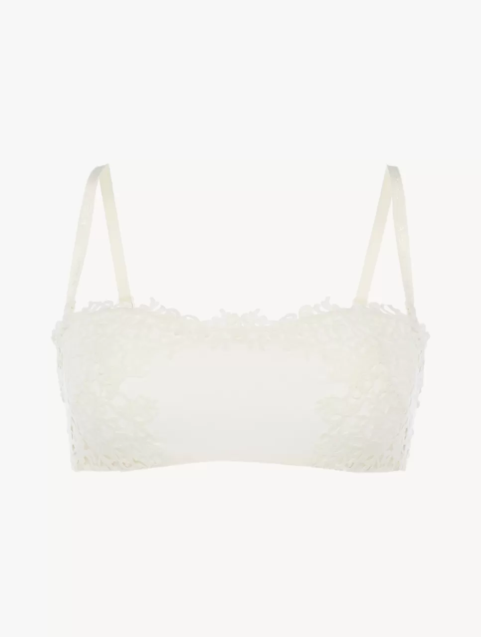 Shop Reggiseno A Fascia Senza Ferretto Con Macramè A fascia | Imbottiti