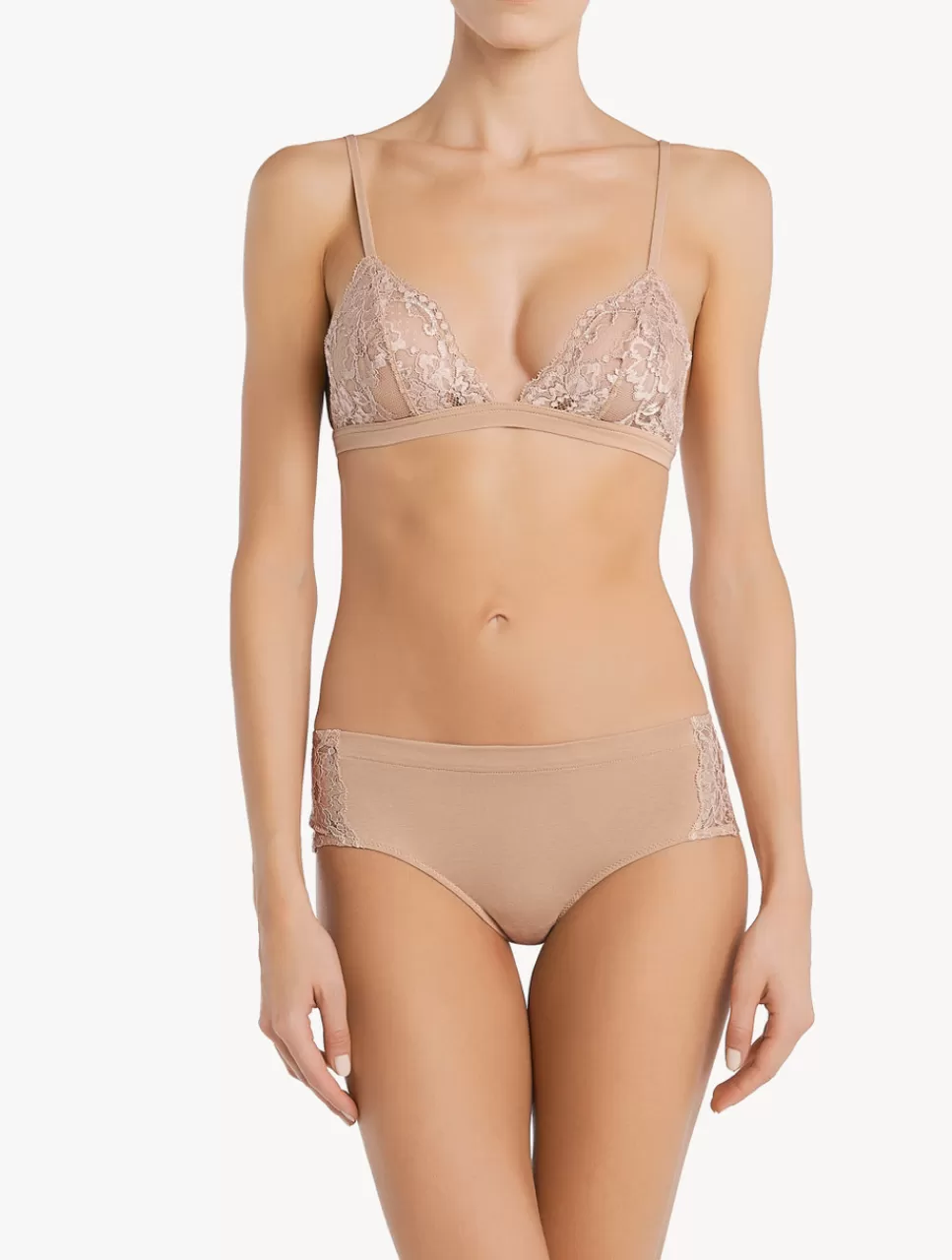 Online Reggiseno A Triangolo In Pizzo Nude Senza ferretto | Triangolo