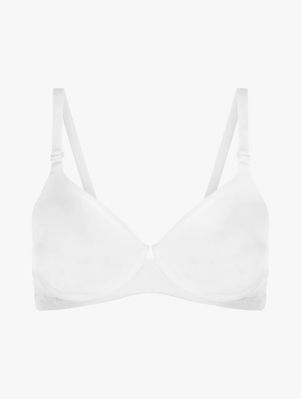 Cheap Reggiseno Con Ferretto In Lycra® Bianca Con Pizzo Chantilly Con ferretto | Triangolo