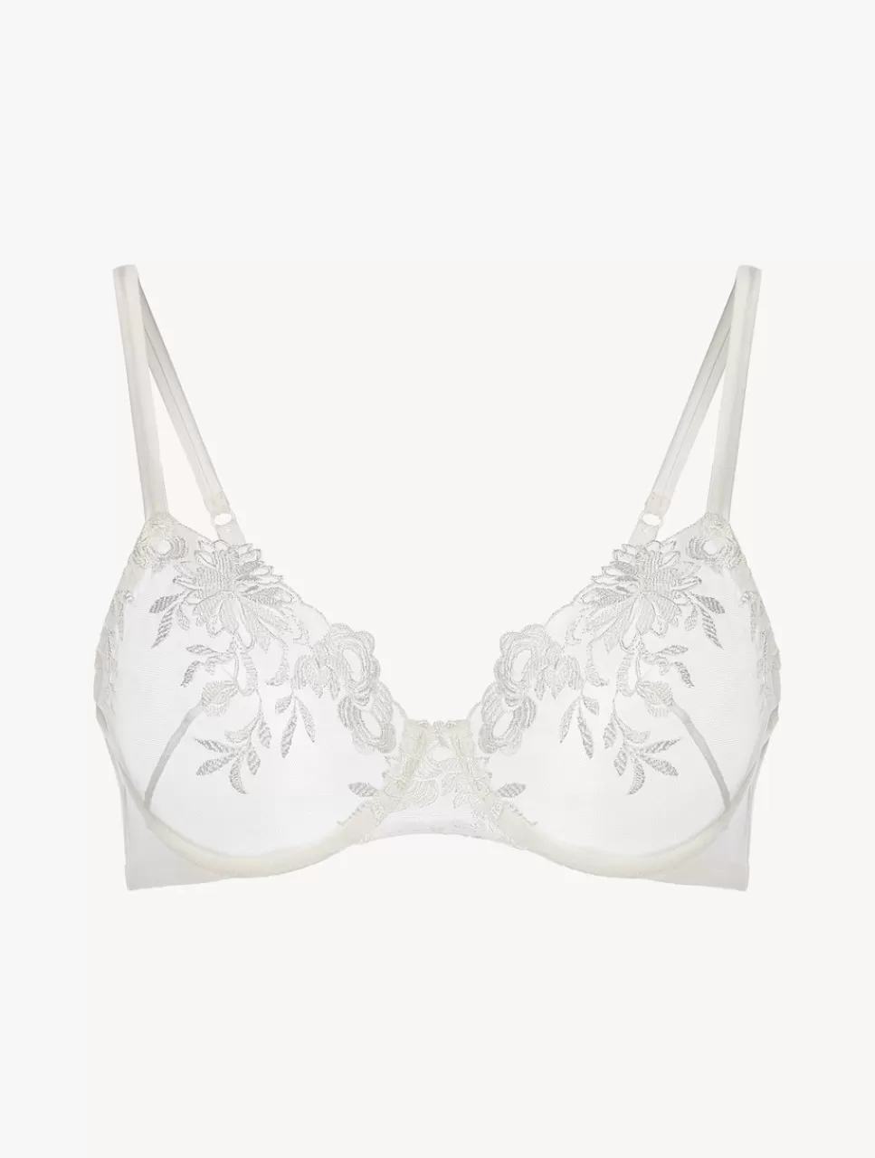 Best Reggiseno Con Ferretto In Lycra® Off-white E Tulle Ricamato Con ferretto