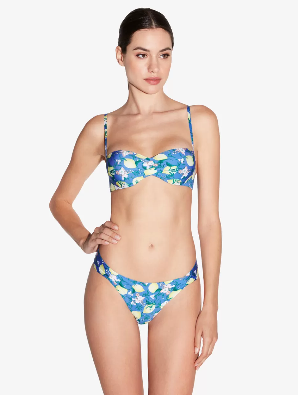 Shop Reggiseno Mare A Fascia Con Stampa Bikini