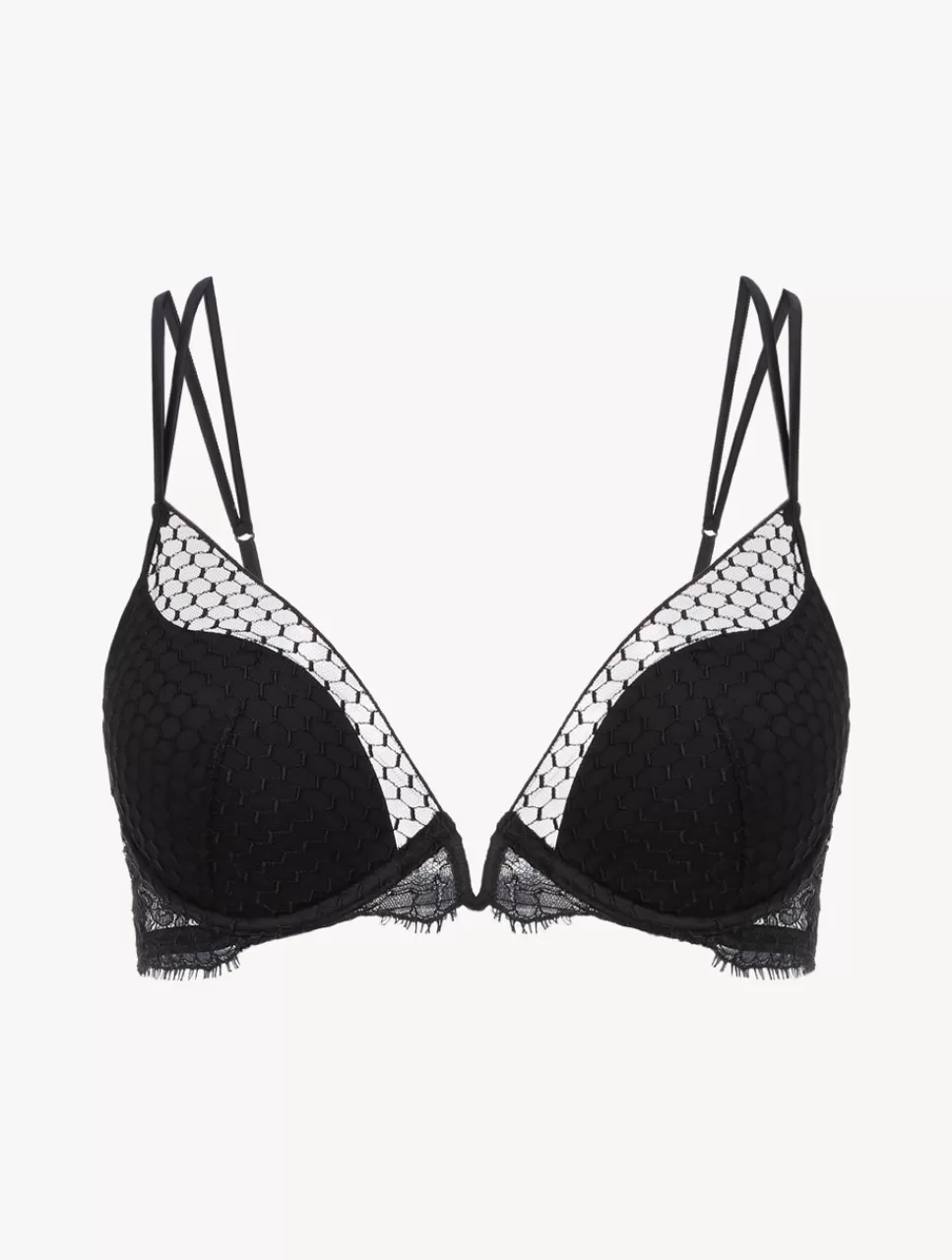 Store Reggiseno Push-up Con Ferretto E Pizzo Leavers Con ferretto | Imbottiti