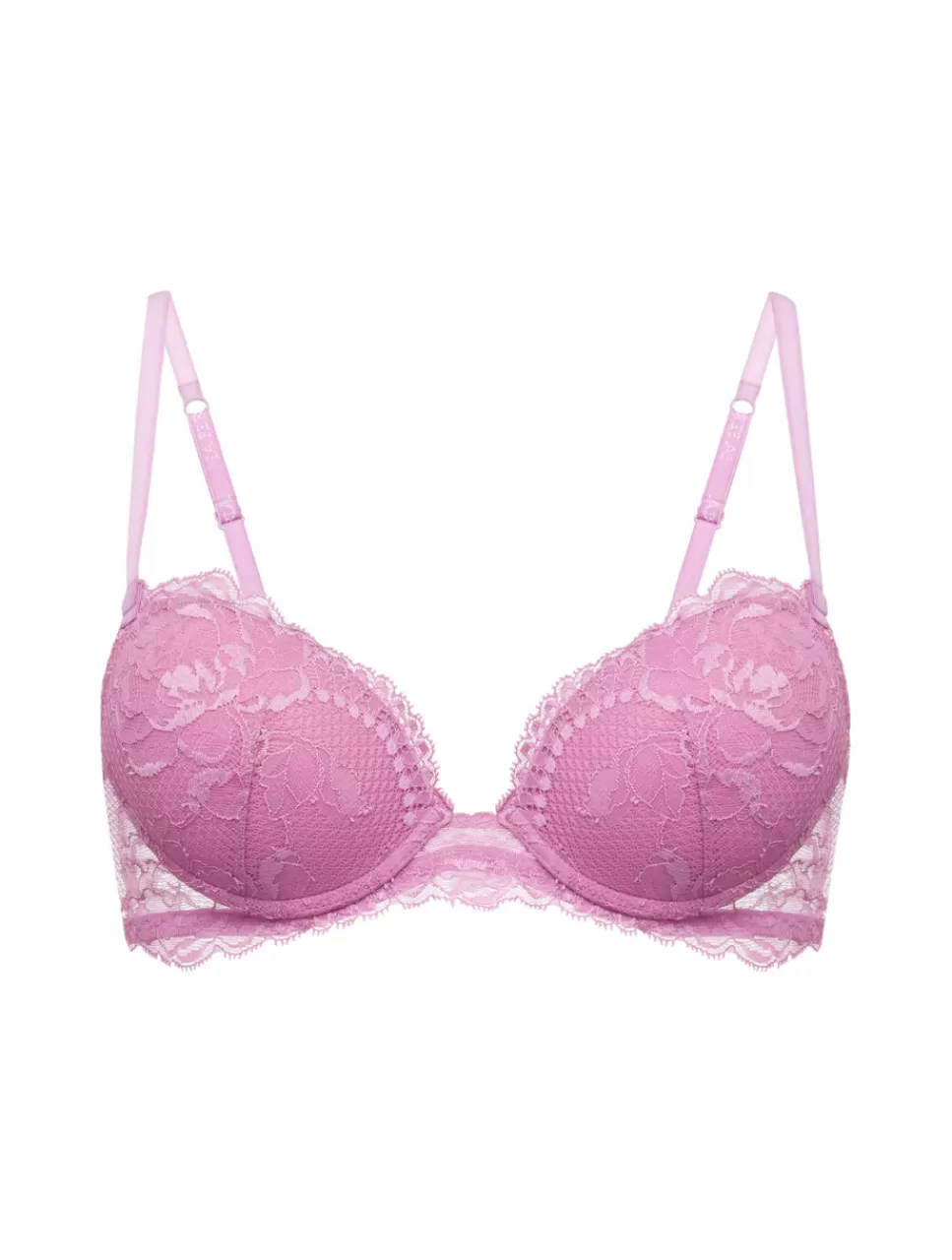 Discount Reggiseno Push-up In Pizzo Lilla Imbottiti | Push Up