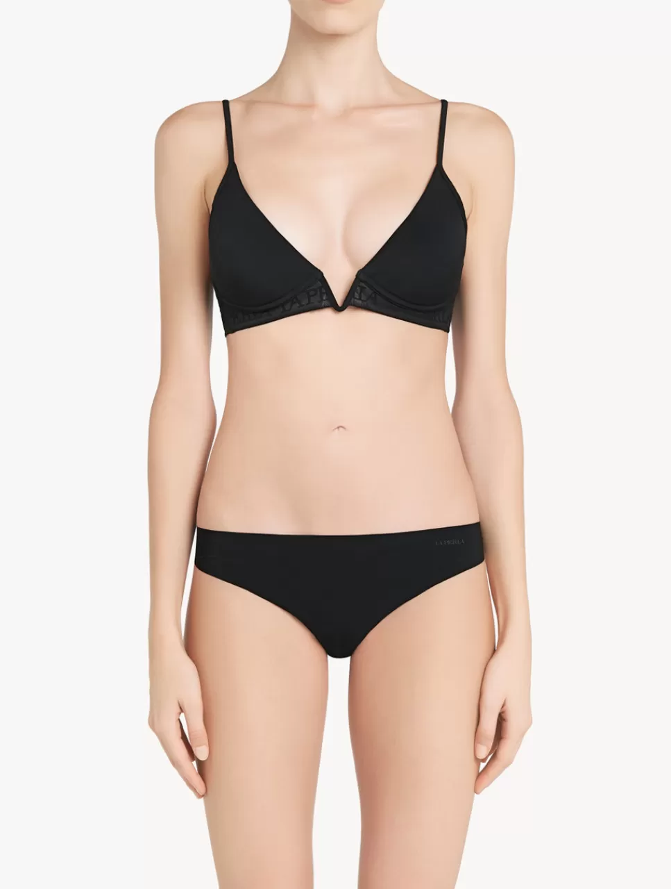 Outlet Reggiseno Triangolo Imbottito Senza Ferretto Con Scollo A V Colore Bralette | Imbottiti