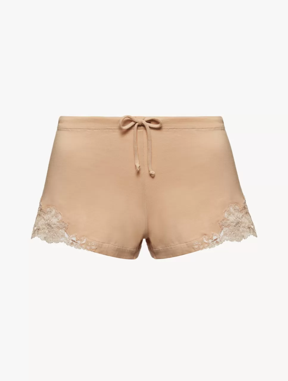 Fashion Short Da Pigiama In Cotone Nude Loungewear | Short & Pantaloni