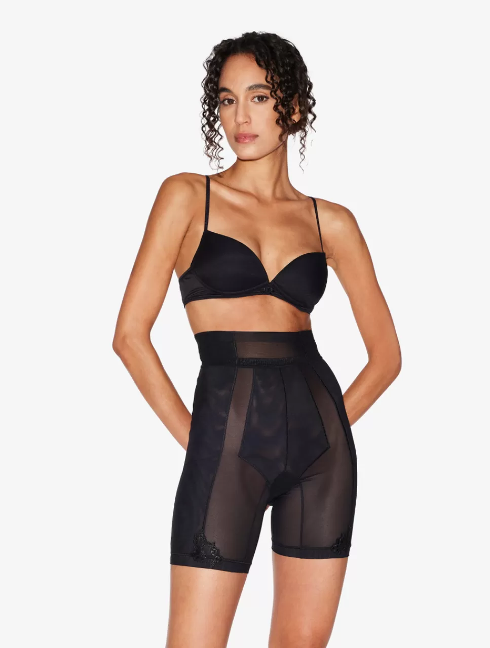 Sale Short In Tulle Stretch Culotte | Shapewear