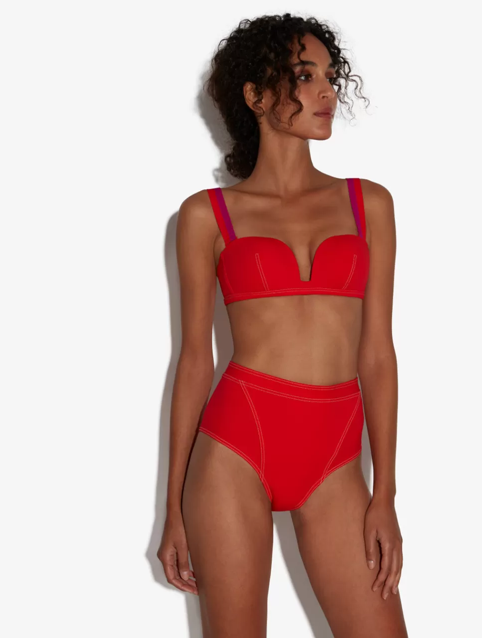 Shop Slip Mare A Vita Alta Bikini