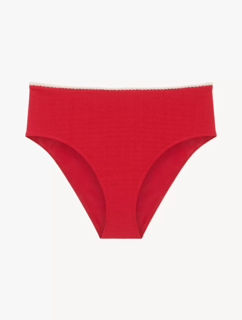 Outlet Slip Mare A Vita Alta Con Monogramma Bikini