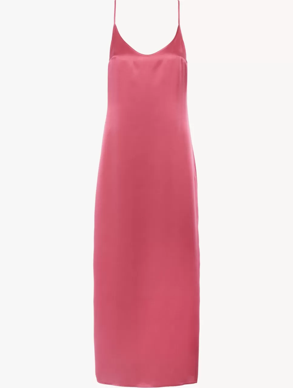 Store Slipdress Lungo In Seta Rosa Orchidea Slipdress & Sottovesti | Capi in seta