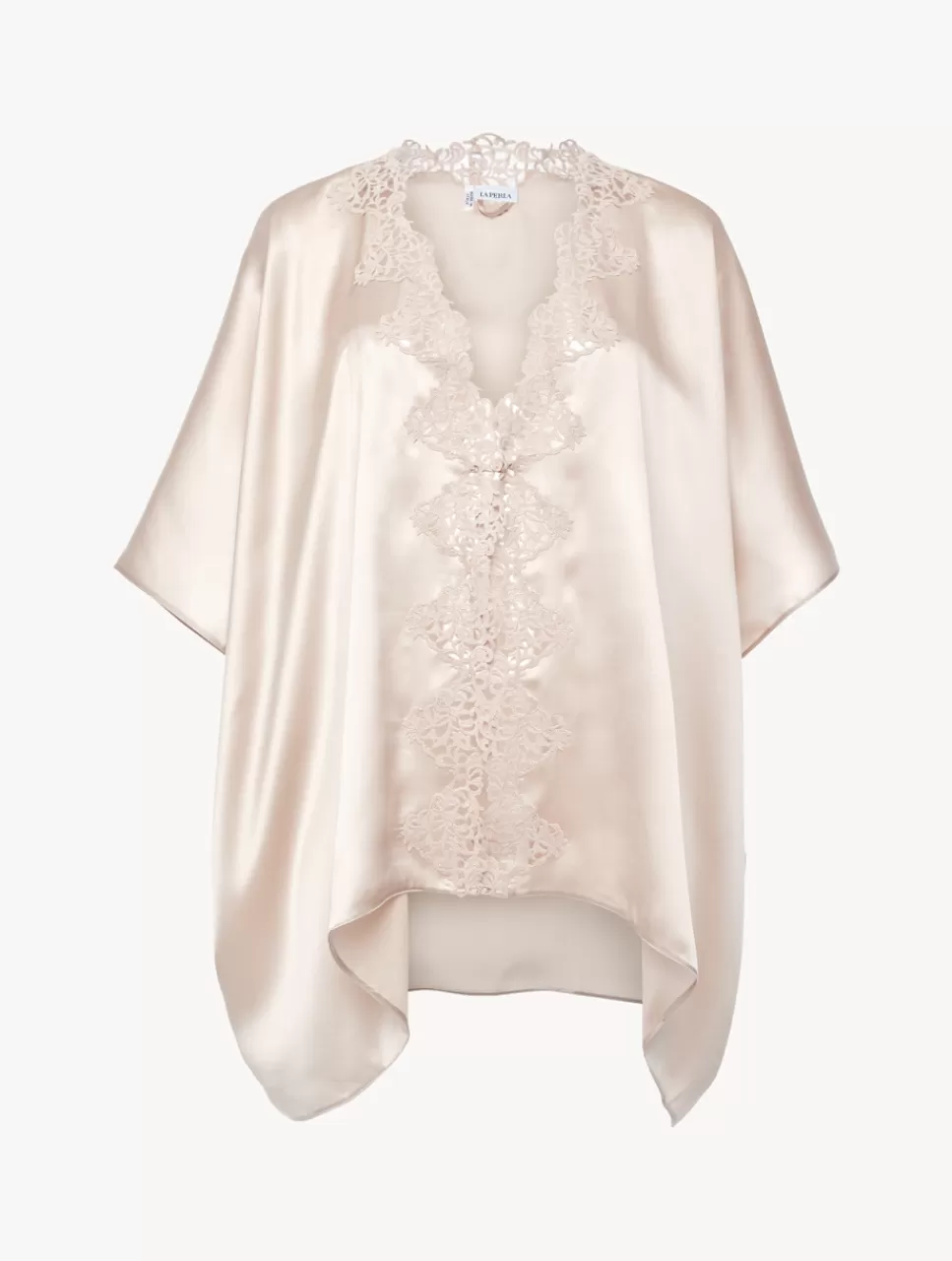 Sale Vestaglia Corta In Seta Beige to Vestaglie | Capi in seta