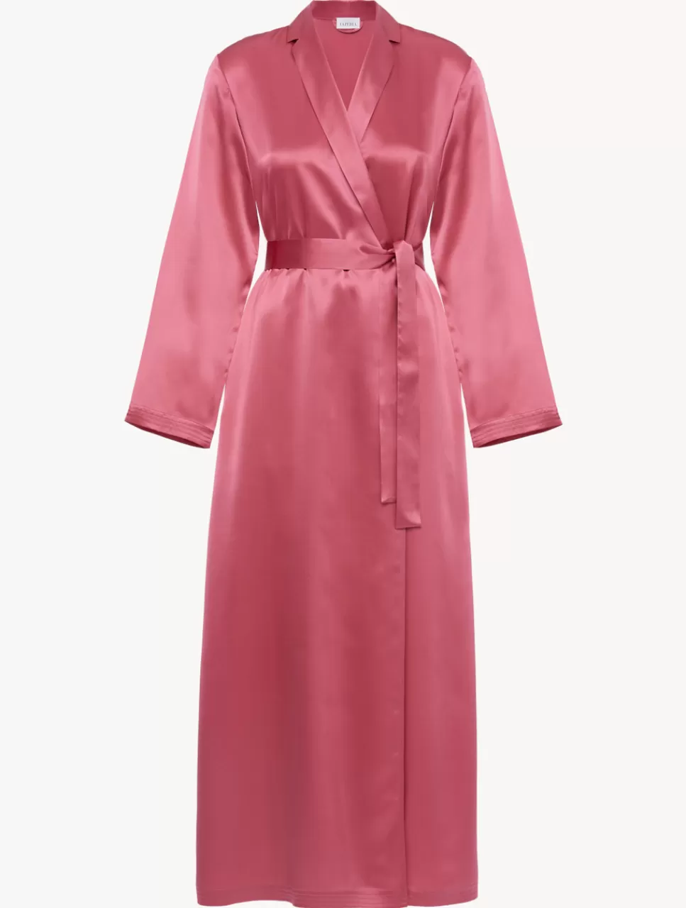 Fashion Vestaglia Lunga In Seta Rosa Orchidea Vestaglie | Capi in seta